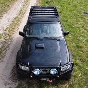 Nissan Patrol Y61 Low profile roof rack