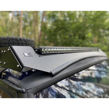 Bagażnik dachowy Jeep Cherokee XJ + Led bar Premium slim 40''