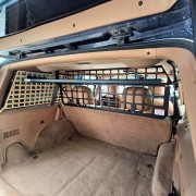 Jeep Cherokee XJ Adventure shelf + cargo net