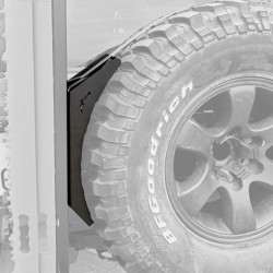 Universal spare tire mount