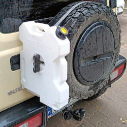 Universal spare tire mount