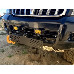 Winch reqistration plate + LED support