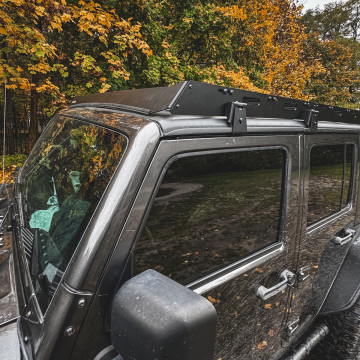 Aluminiowy bagażnik dachowy Jeep Wrangler JKU (2006-2018)