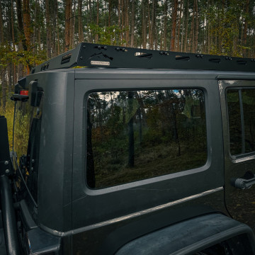 Aluminiowy bagażnik dachowy Jeep Wrangler JKU (2006-2018)