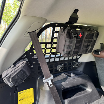 Aluminum Rear Side Window MOLLE Panel for Toyota 4Runner